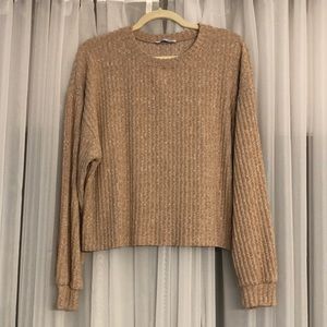 Zara beige long sleeve
